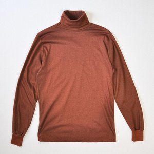 Vintage 1970s Turtleneck Long Sleeve Top